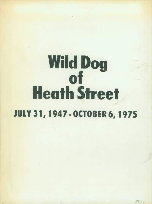 Wild Dog of Heath Street