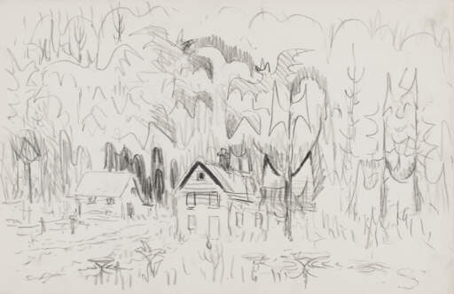 Study for Bats at Twilight