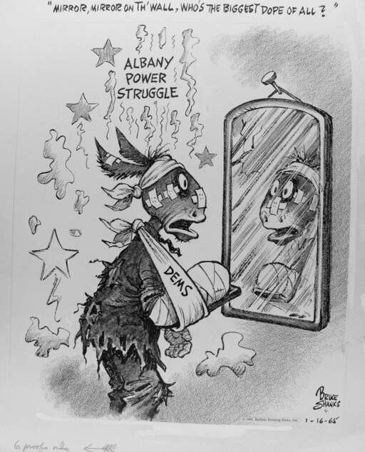 "Mirror, Mirror on th' Wall, Who's the Biggest Dope of All?"