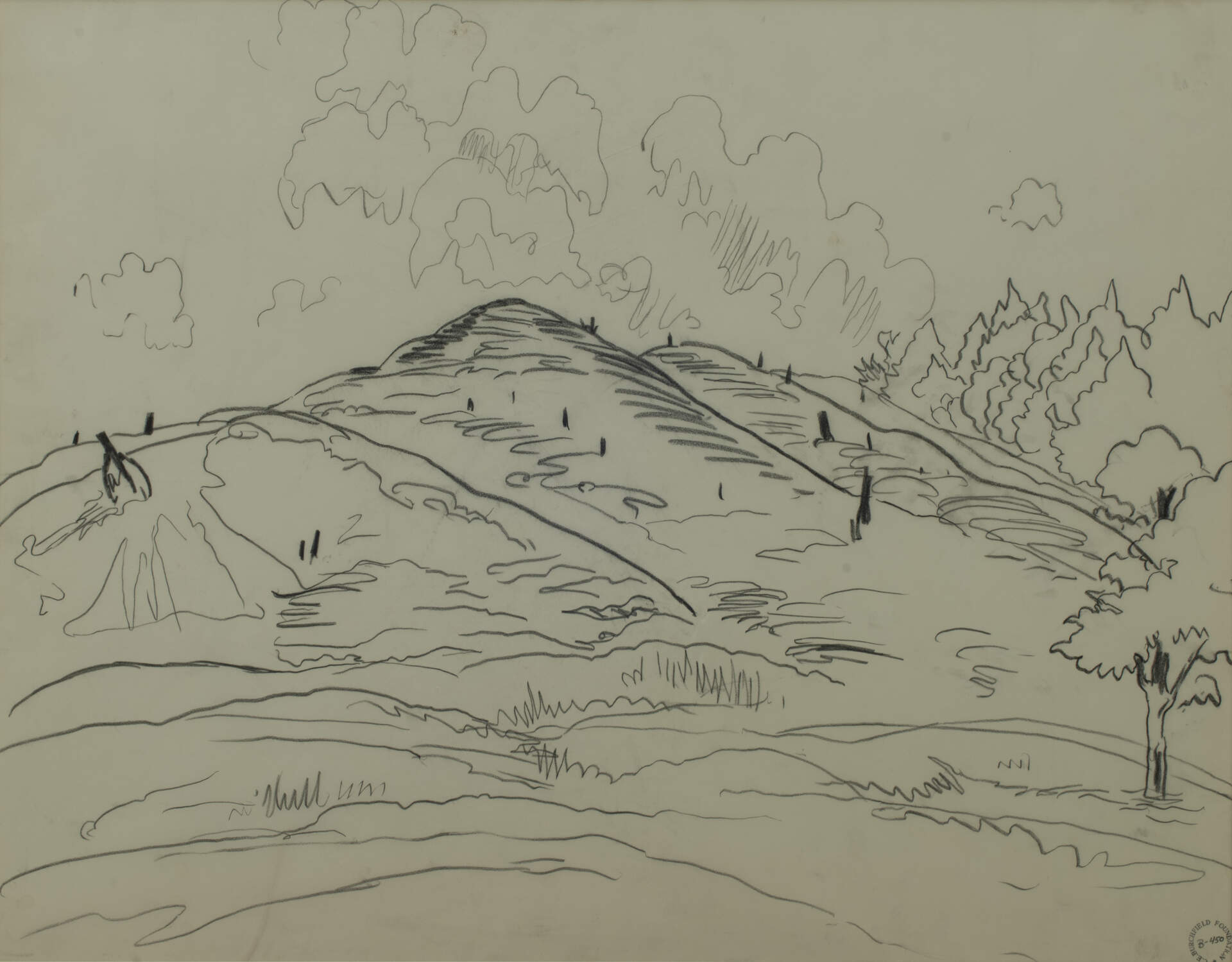 Study of Gowanda Hill