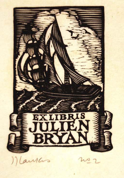 Julien Bryan Bookplate